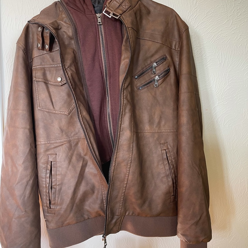 Dixon leather jacket
